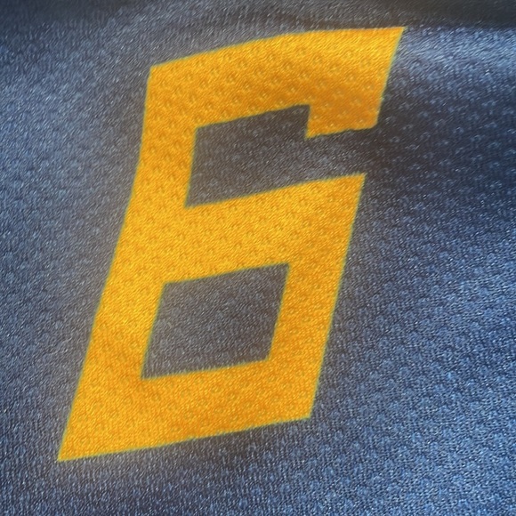 Pensacola Junior ice Flyers hockey jersey military jet blue adult size small S - Picture 8 of 10